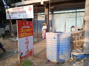 Standee printing press services in Gorewada Road, Nagpur check sample for Medical Store 1