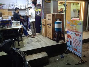 Standee printing press services in Gujri Bazar Chowk  Near Maqsood Hotel Kamptee , Nagpur check sample for Electronics Store 2