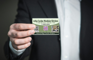 Business Card printing press services in Mahaveer Nagar Ranala Kamptee, Nagpur check sample for Modular Kitchen Contractor 3