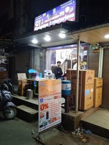 Standee printing press services in Gujri Bazar Chowk  Near Maqsood Hotel Kamptee , Nagpur check sample for Electronics Store 1