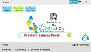 Visiting Card printing press services in Gandhi Putla Vinobave Nagar, Nagpur Check sample for Samosa Center 2