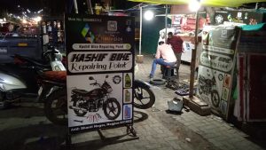 Standee printing press services in Shanti Nagar Prem Nagar, Nagpur Check sample for Bike Repairing Point 2