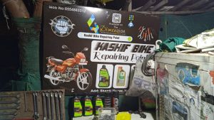Flex Banner printing press services in Shanti Nagar Prem Nagar, Nagpur Check sample for Bike Repairing Point 3