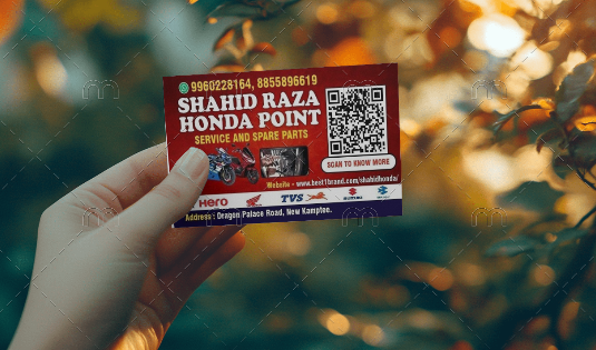 Visiting Card printing press services in Dragon Palace Road New Kamptee, Nagpur check sample for Two Wheeler Repair Service And Spare Parts