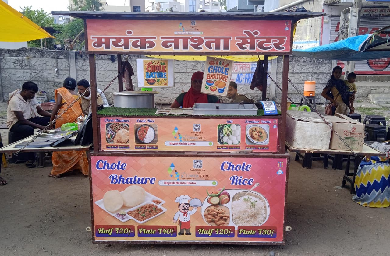 Flex Banner printing press services in Front Of Pankaj Hall  Ranala Kamptee Nagpur Check sample for Nashta Center